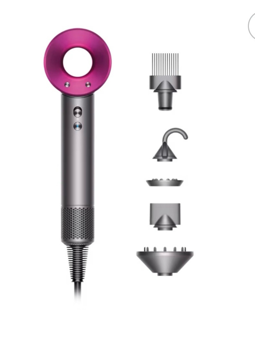 Dyson Supersonic Hair Dryer Iron/Fuchia